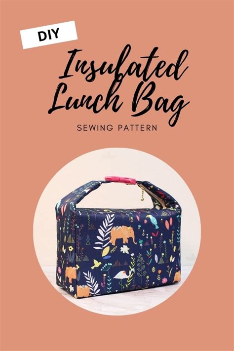 insulated lunch bag sewing